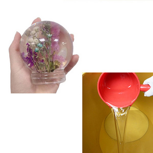 Transparent silicone gel for Artificial Flower Stems liquid silicone