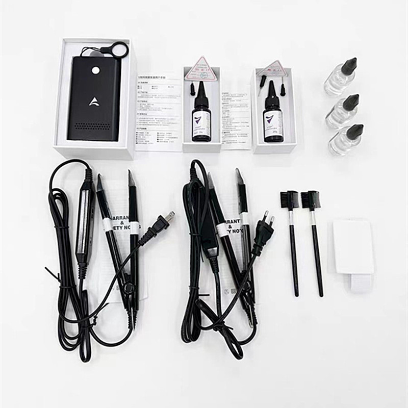 2024 hot v light Hair Extension Machine kit latest v light Hair Extensions installation kit v light hair extension machine set