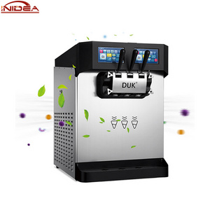 Soft serve ice cream making machine commercial ice cream dispenser