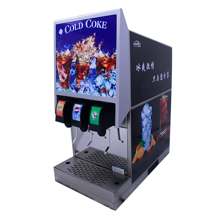 Pepsi coca cola electric soda fountain beverage dispenser machine