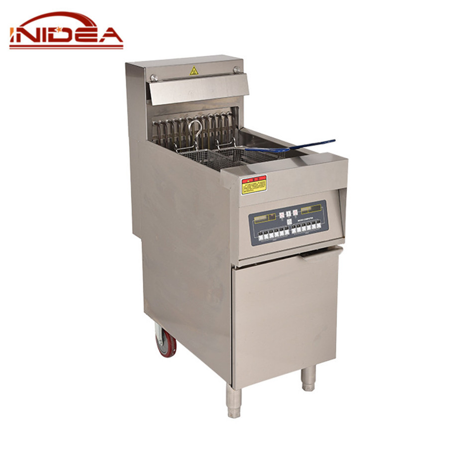 Electric Fryer 6L+6L 5000W Industrial Deep Fryer Potato Chips Fryer Commercial Chicken Frying Machine Stainless Steel