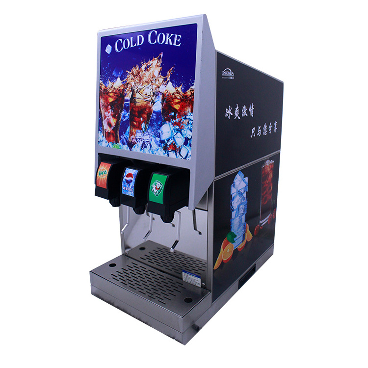 Post mix co2 coca cola drink soda fountains dispenser machine