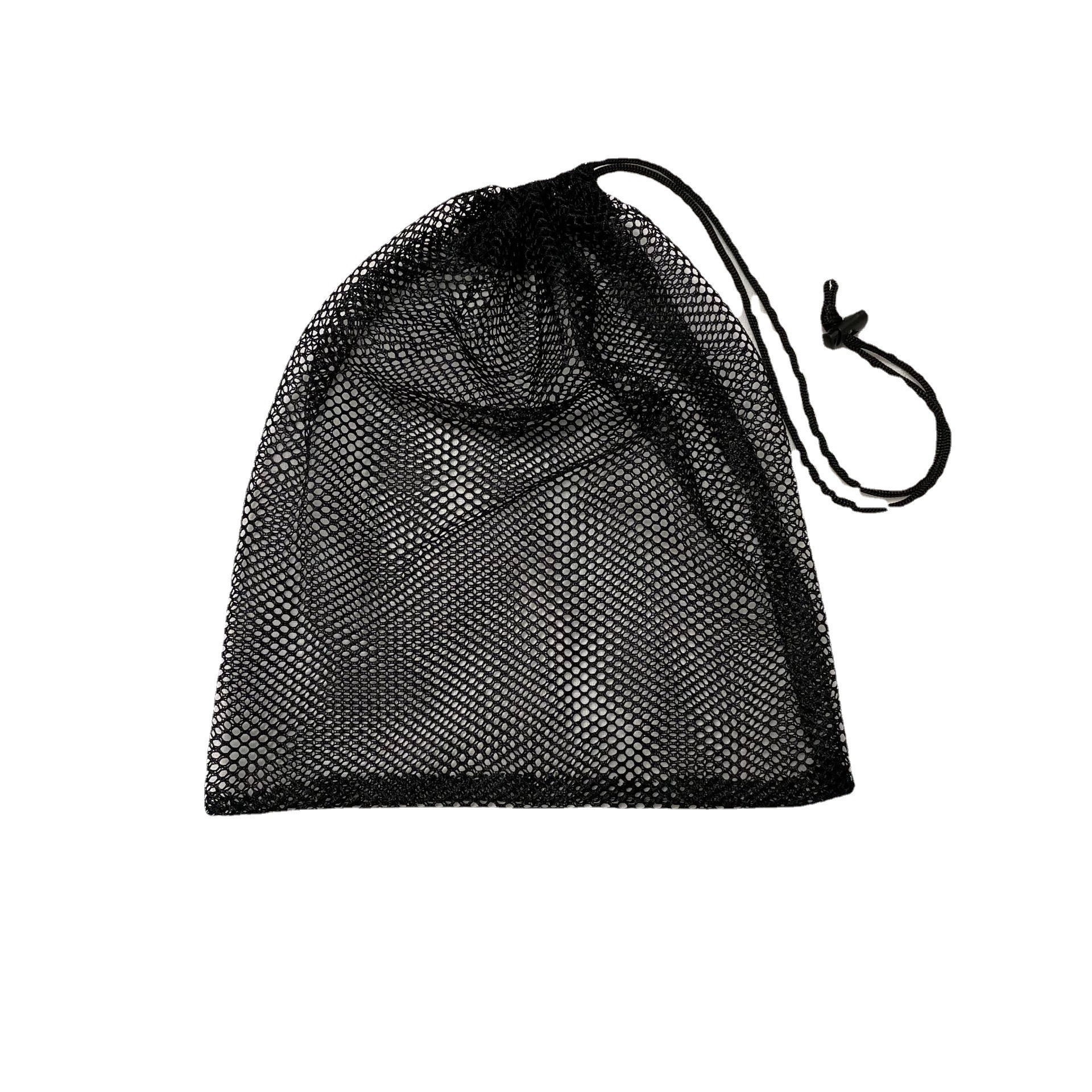 Hot Sale Polyester Toy Packaging Storage Net Bag Drawstring Golf Ball Mesh Bag