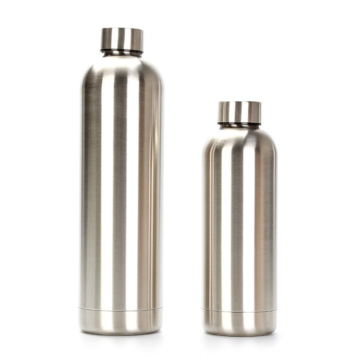 Custom Logo Double Wall Flask Thermos Bottle Stainless Steel Drink Insulated Water Bottle for Outdoor Travel Camping Sports