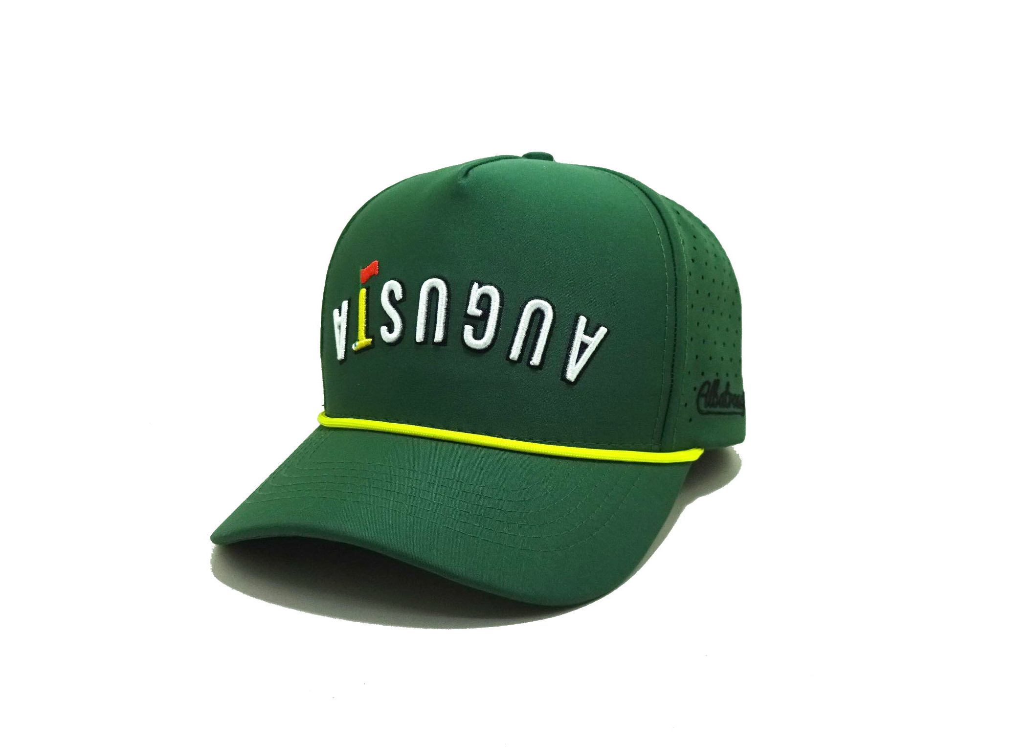 High Quality Waterproof Golf Caps Texas Embroidery Logo Snapback Hats With Rope For Men Polyester Sport Dad Hat Vietnam Manufact