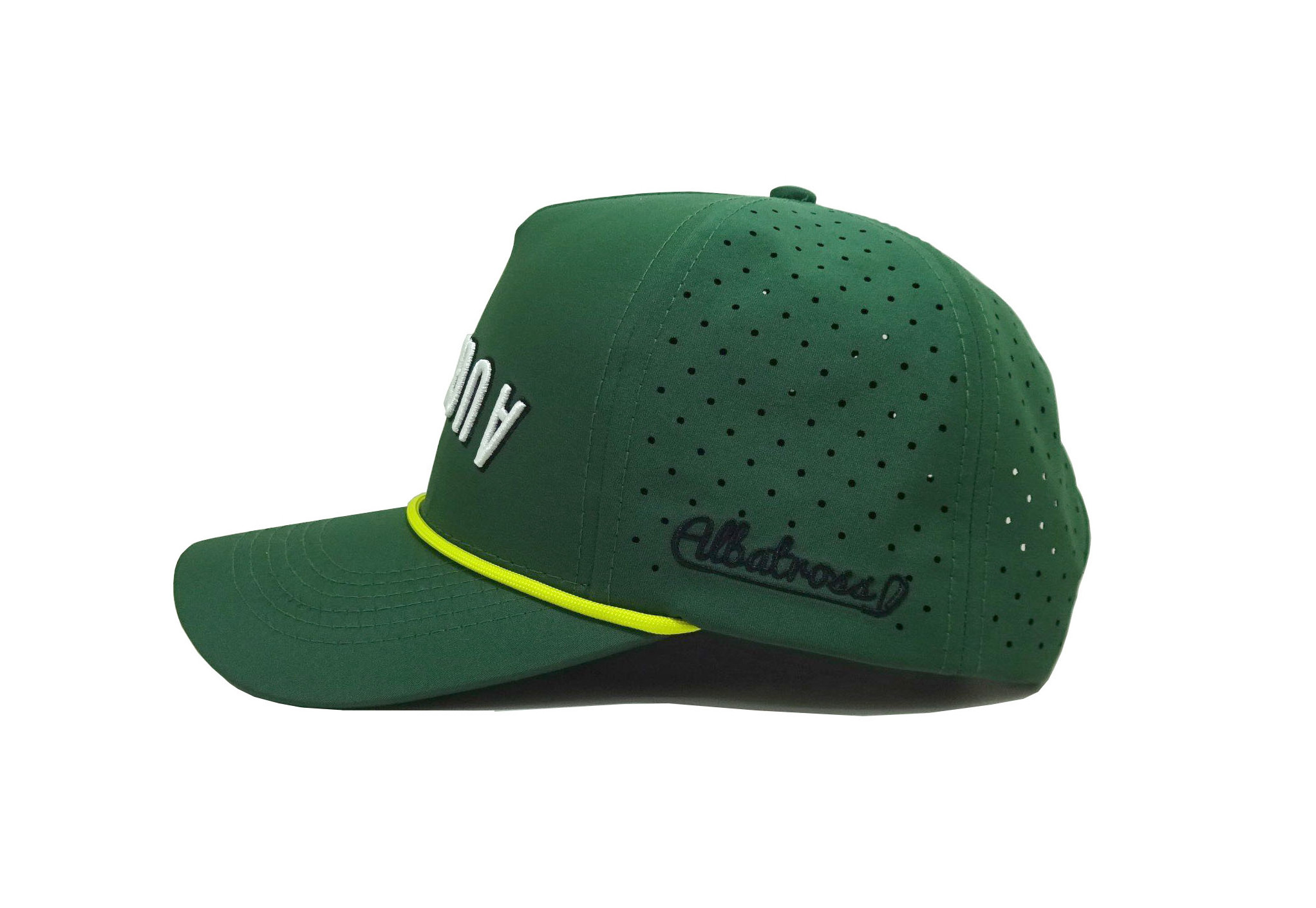 High Quality Waterproof Golf Caps Texas Embroidery Logo Snapback Hats With Rope For Men Polyester Sport Dad Hat Vietnam Manufact