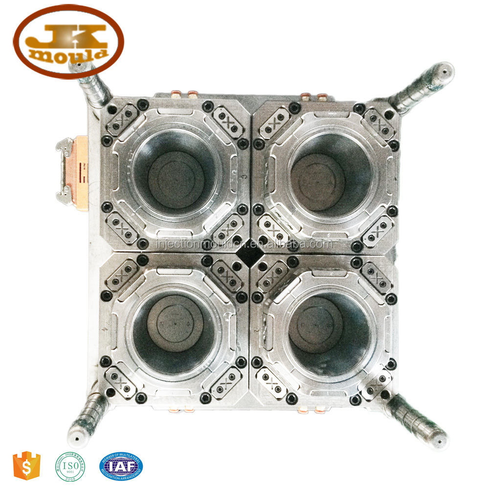 Single cavity aluminium foil food container mould