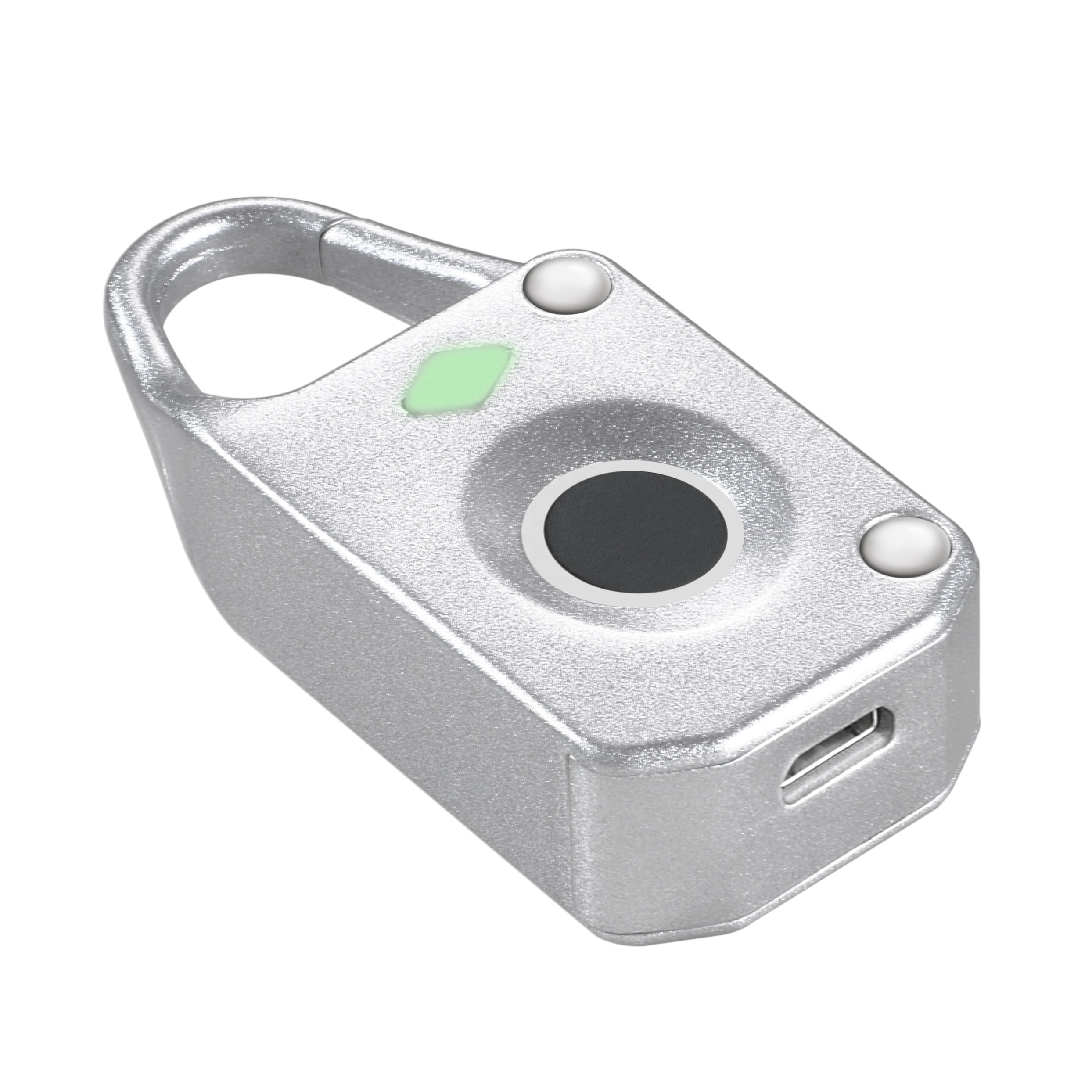 Portable Electronic Bags and Luggage Biometric Recognition Smart Fingerprint Lock Finger print Padlock