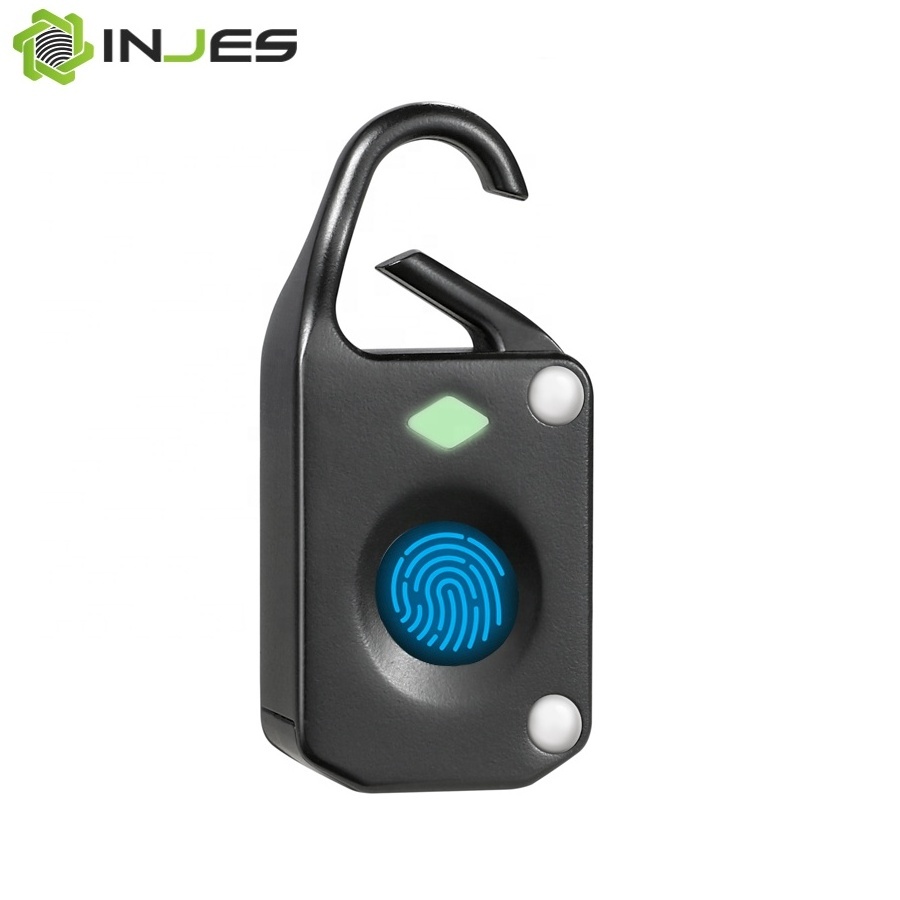 Portable Electronic Bags and Luggage Biometric Recognition Smart Fingerprint Lock Finger print Padlock