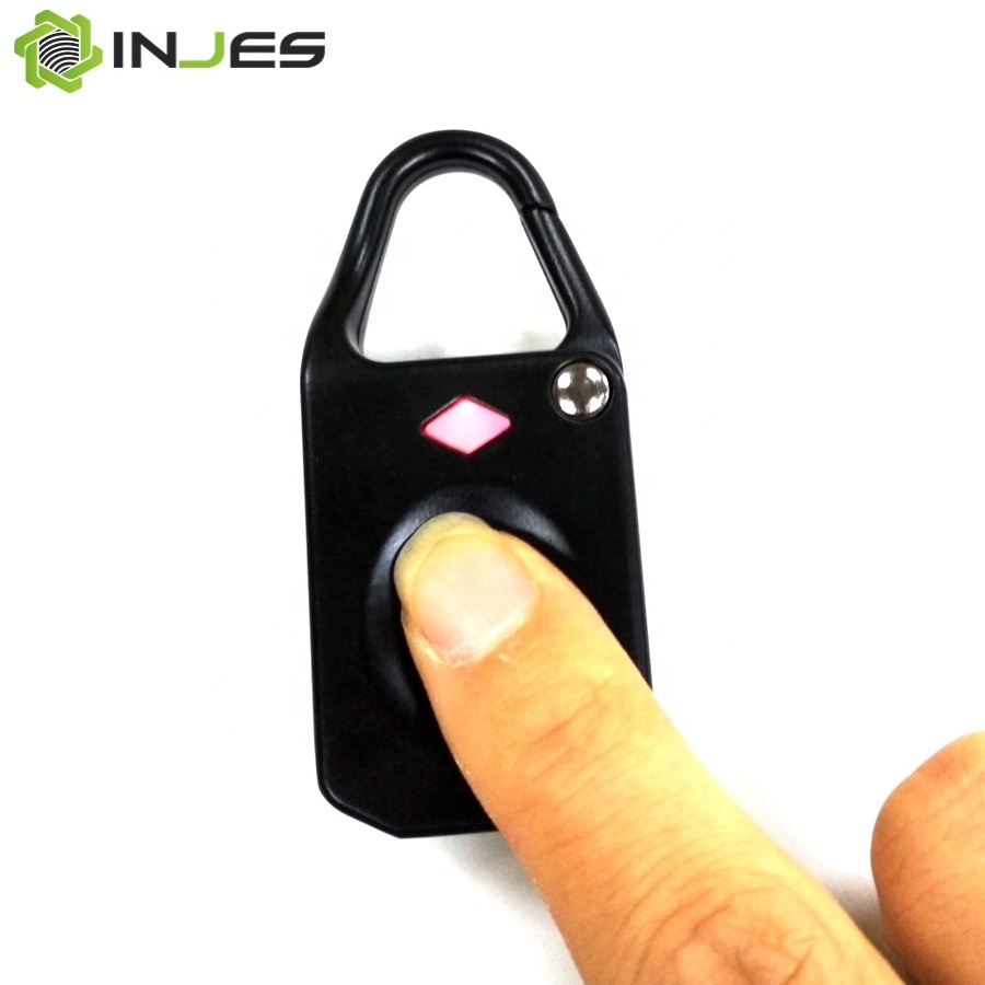 Portable Smart Electronic Bags Biometric Recognition padlock fingerprint for Luggage