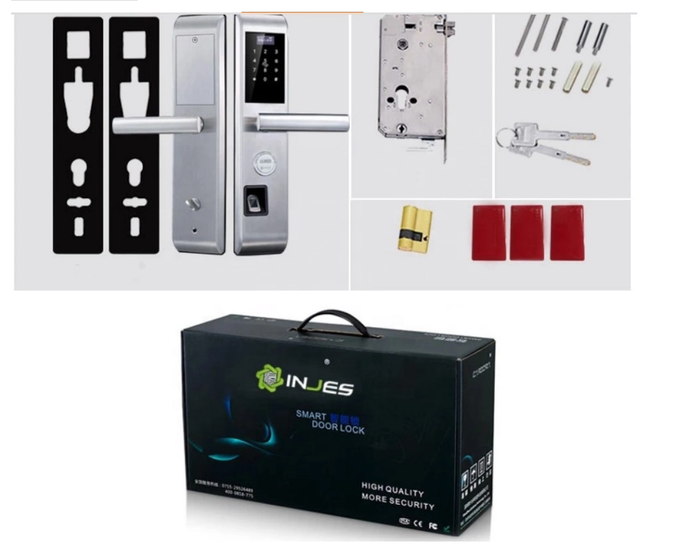 Apartment Biometric Safe Wireless APP Electric Fingerprint Smart Digital Door Lock KF158B