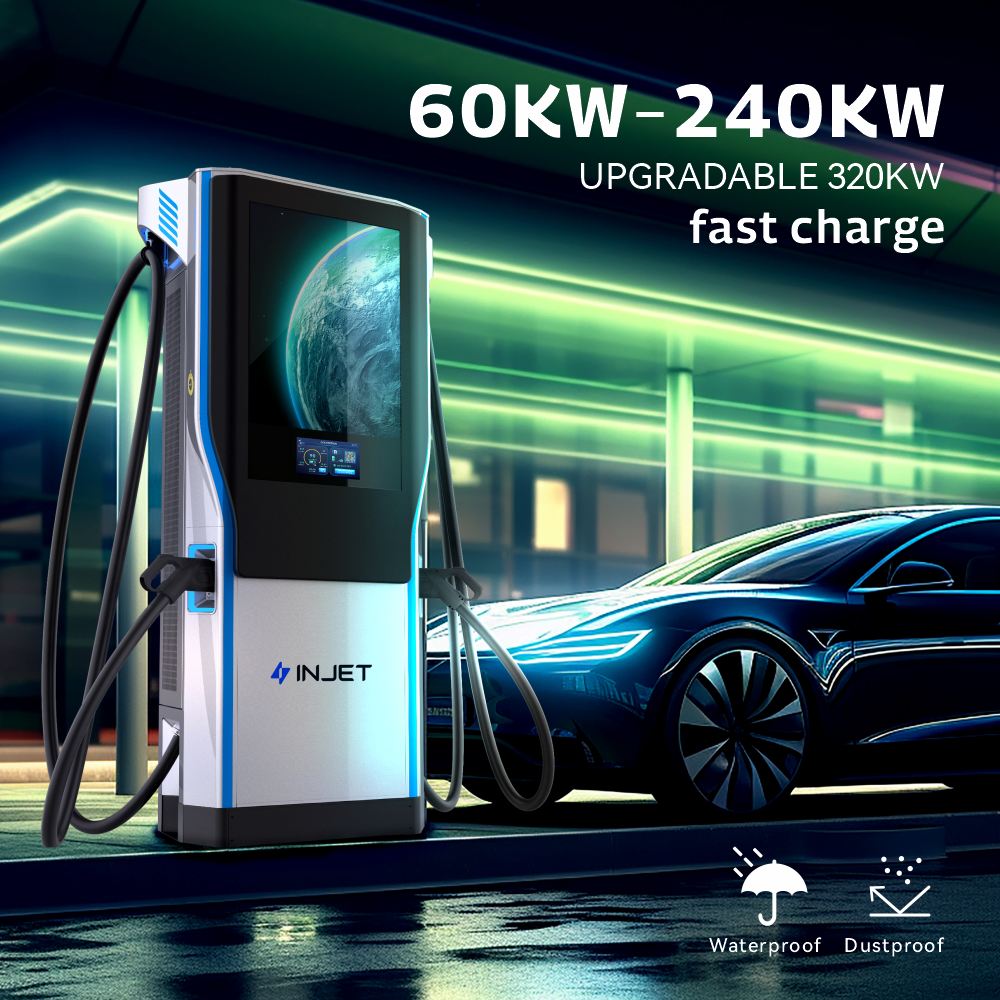 commercial fast electric car charging station fast dc ev charger station 60kw 120kw 180kw 240kw ocpp dc charger