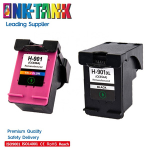 INK-TANK 901XL 901 XL Black Remanufactured Color InkJet Ink Cartridge for HP901XL for HP Officejet J4580 j4660 4500 Printer