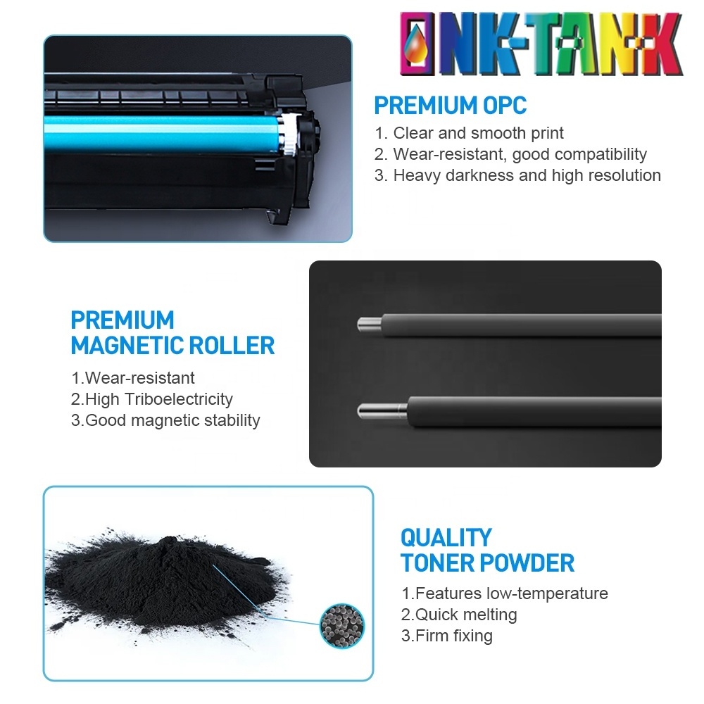 INK-TANK Premium Toner Cartridge 85A 59A 106A 12A 05A 36A 79A 17A 26A 83A 35A 55A 78A 80A 76A Compatible For HP Laser Printer