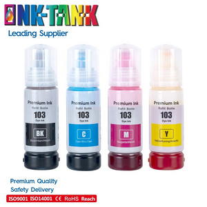 INK-TANK 103 Premium Compatible Water Based Refill Tinta Ink Encre for Epson EcoTank L3252 L3100 L3110 L3150 L3111 Printer