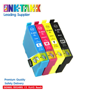 INK-TANK 603 T603 603XL T603XL Premium Color Compatible InkJet Ink Cartridge for Epson XP 2100 XP-3100 XP-4100 XP-4105 Printer