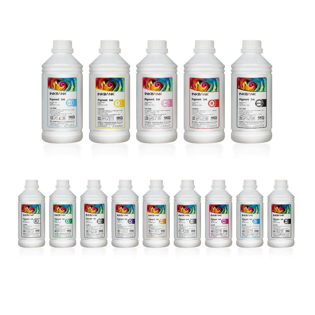 INKBANK DTF pigment ink 1000ml/bottle for Epson i3200/DX5/DX7/5113/4720/XP600