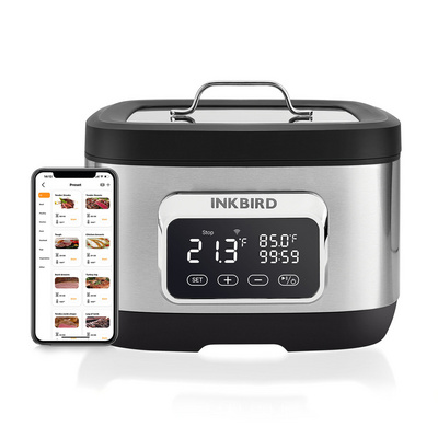 INKBIRD 8L Sous Vide Cooker ISV-500W Slow Cooker with WiFi and APP Control