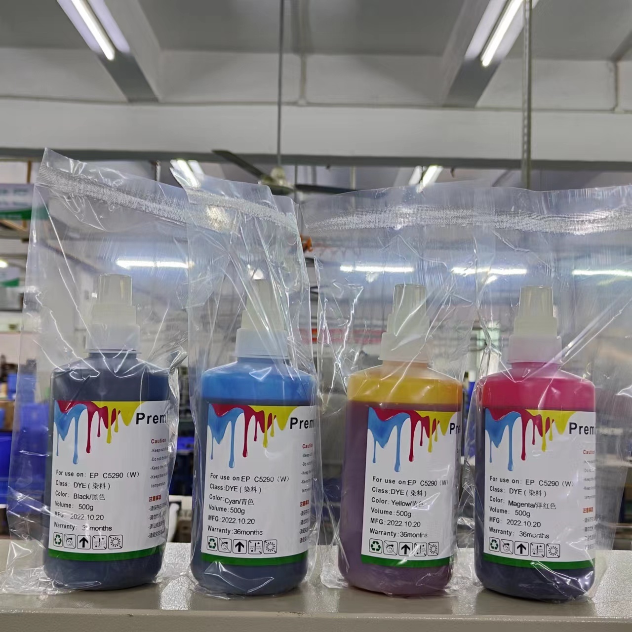 1000ml  500ml 250ml  refill Dye ink For epson wf-c5210 inks cartridge ink for 5210 5790 5290 wf 5210 wf5790 c5790 c5210