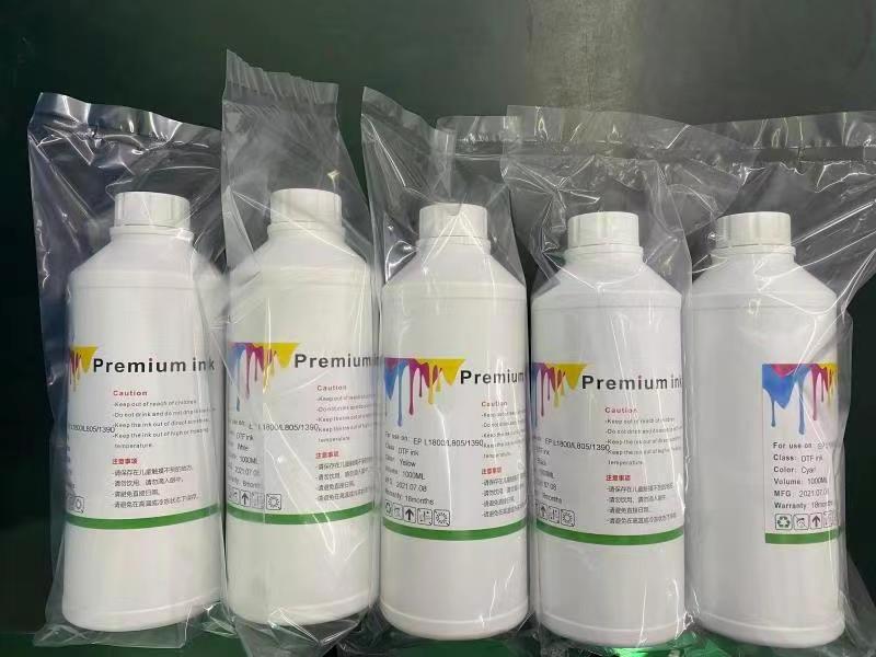 Wholesale premium direct to film inks for epson xp600 i3200 1000ml white ink for epson l805 l1800 4720