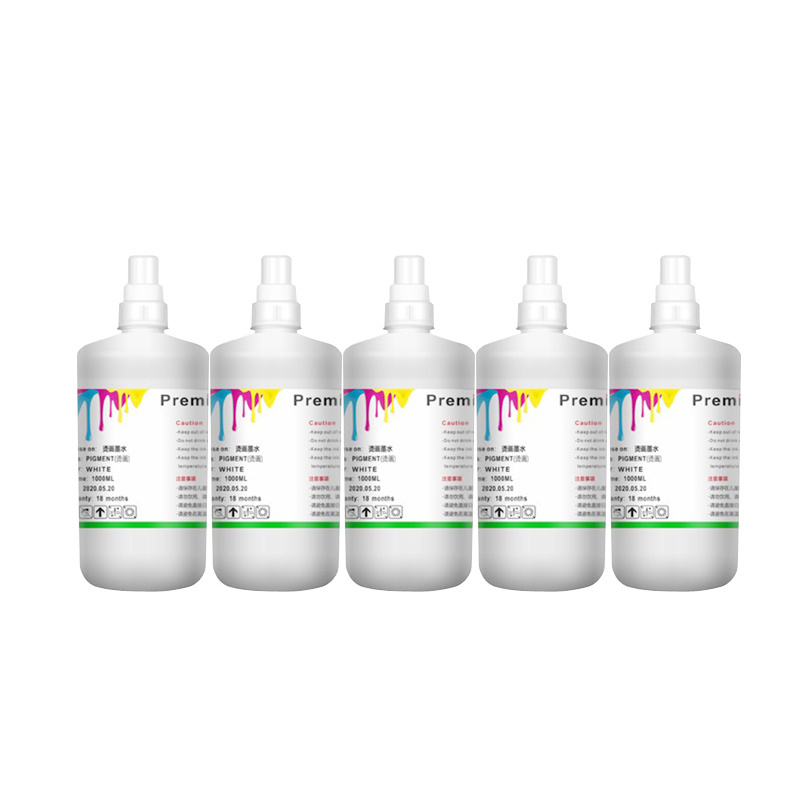 Wholesale premium direct to film inks for epson xp600 i3200 1000ml white ink for epson l805 l1800 4720