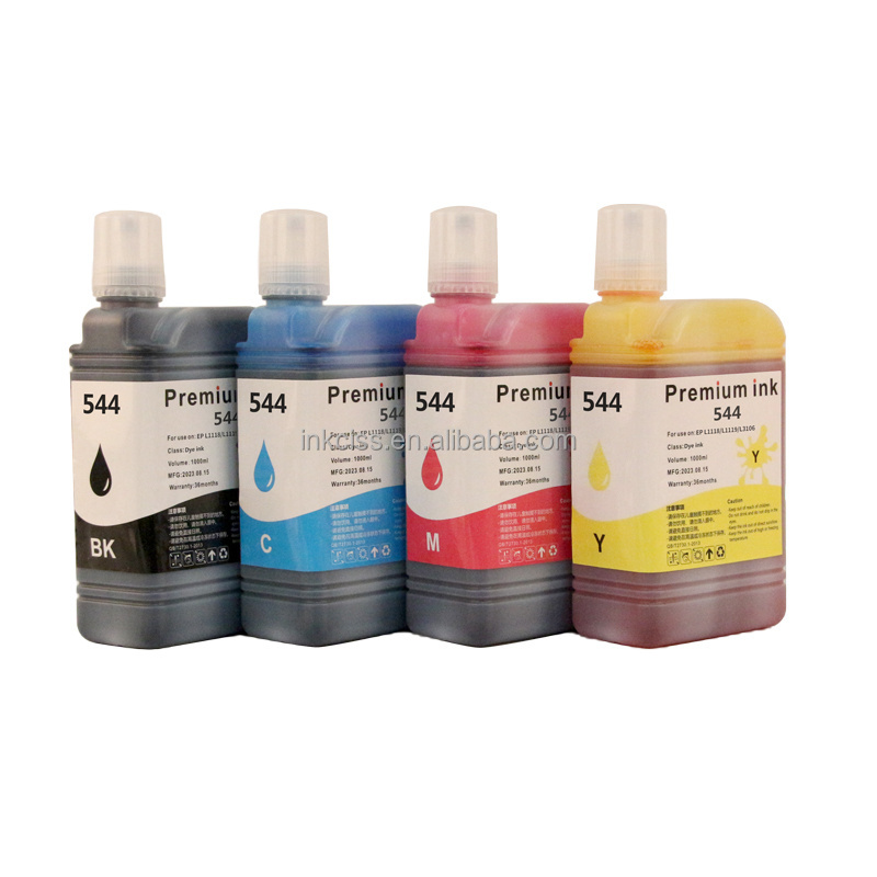 500ML 1000ML 003 544 103 Refill Dye Ink Compatible For Epson Inkjet Printer L3150 L3110 L1119 L1118 L3118 L3119 Ink