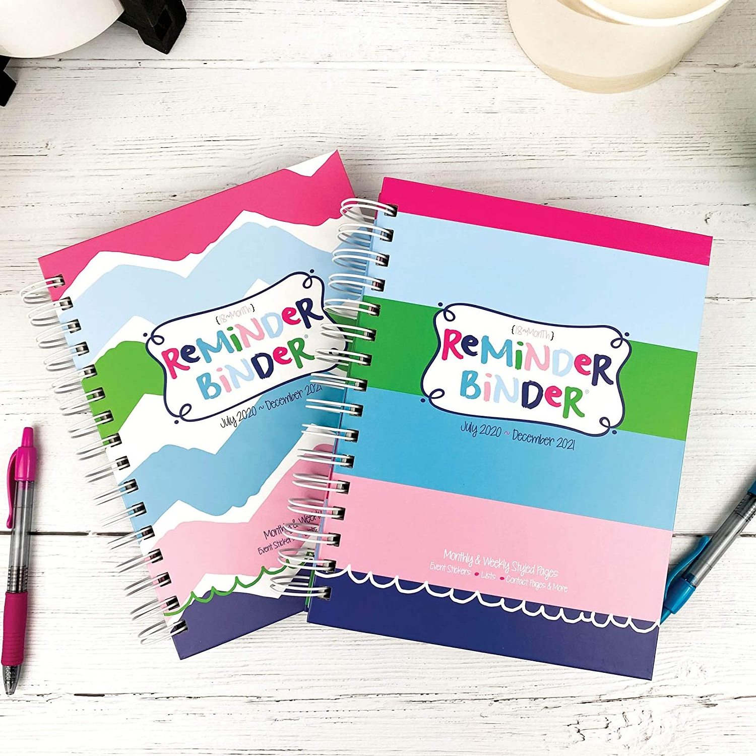 Remind Binders 18-Month Planner Book Weekly And Monthly Planner Spiral Notebook