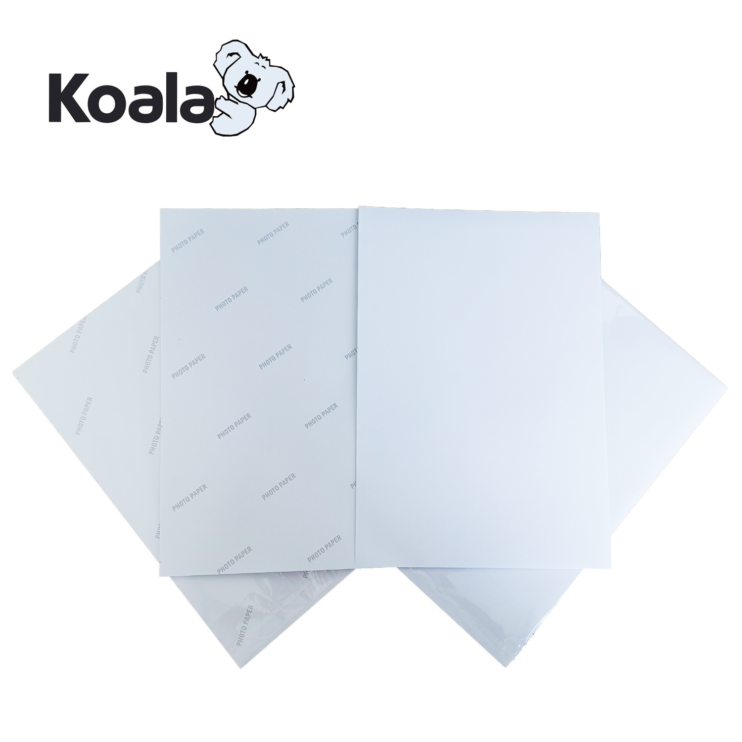 koala 135g waterproof inkjet glossy self-adhsive sticker water glue photo paper A4*50 sheets