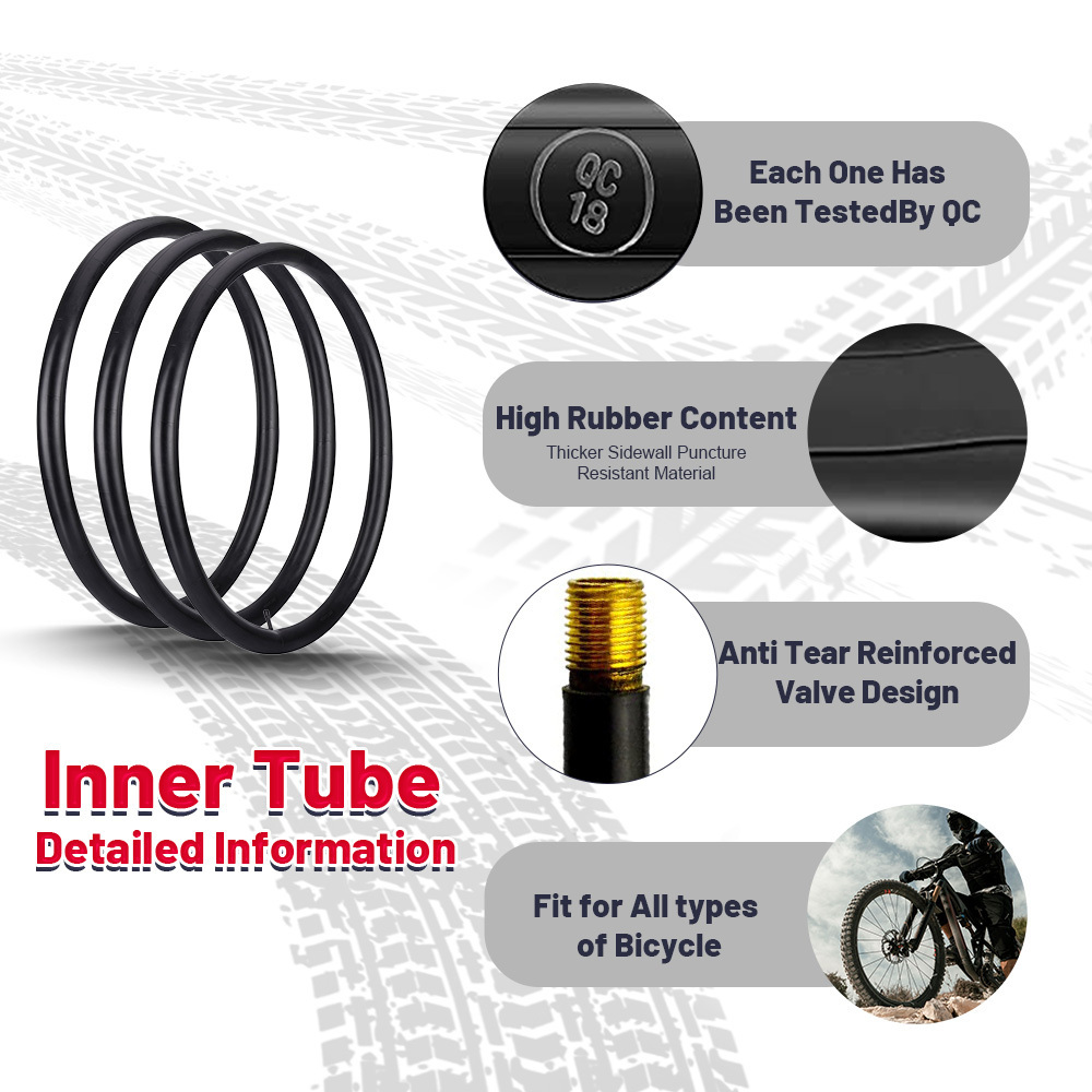 Super Tube Tire Fat Bike Tire 26x4 Inner Tube For Light Bicycle With High Quality