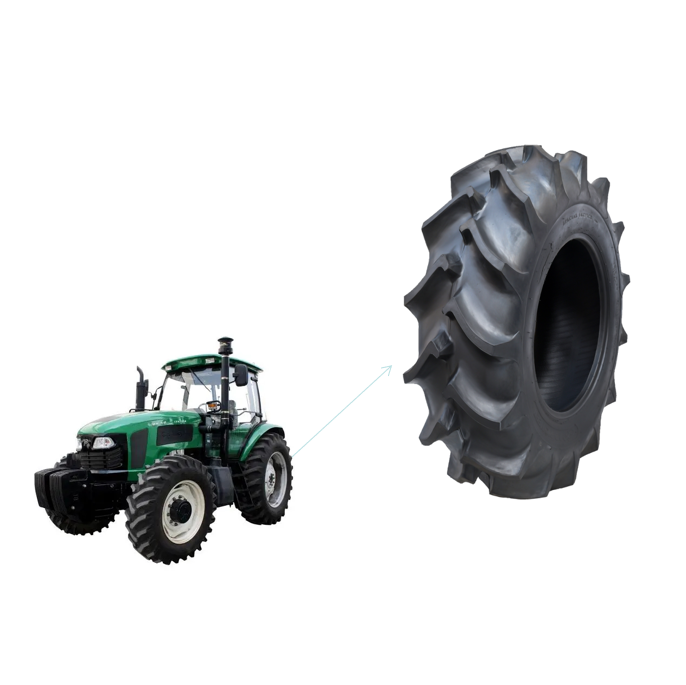 2023 New Durable Hot Size AG Tires 7.50-16 38 inch 28 inch 30 inch 34 inch Agricultural Tractor Tires for sale with R1 R2