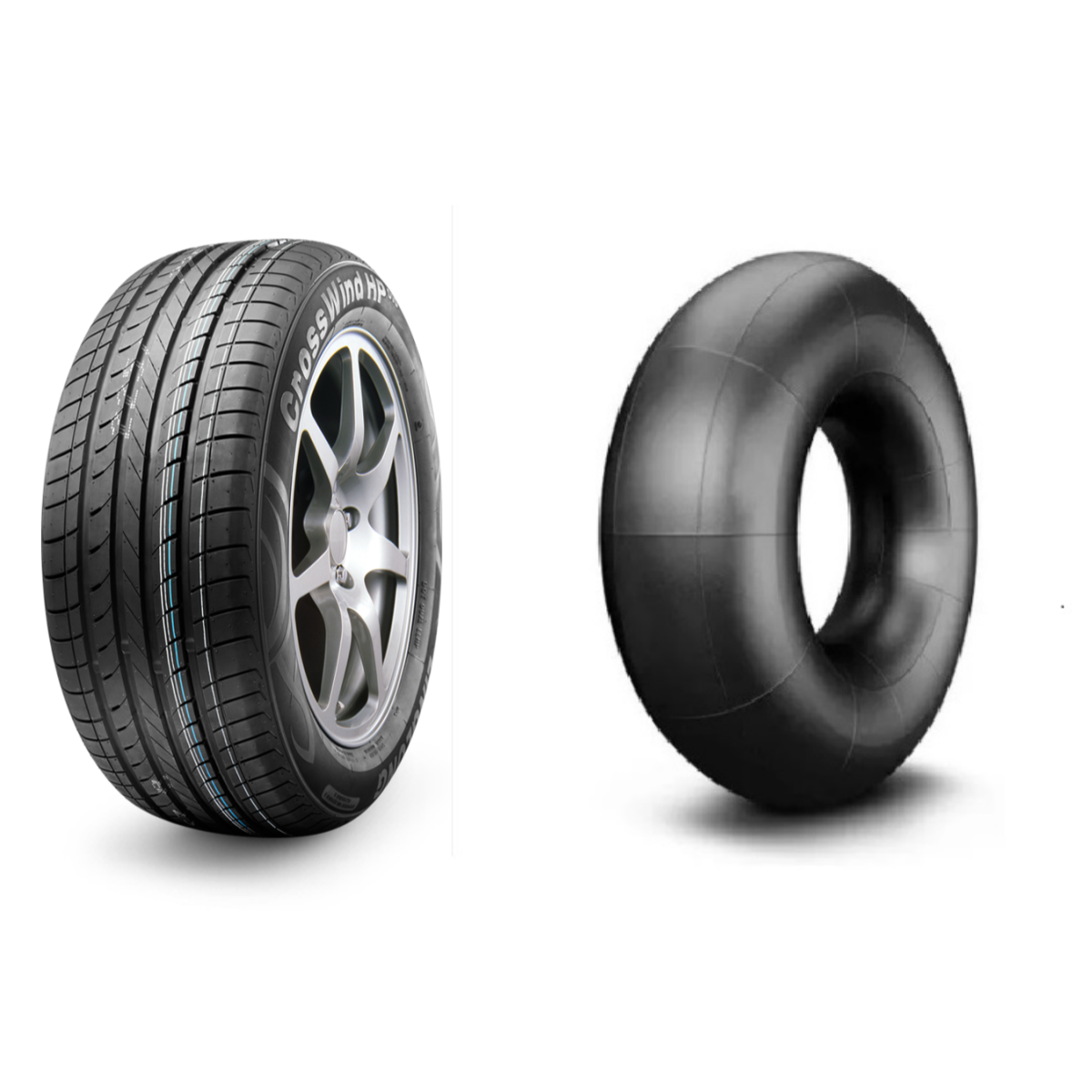 INKLIDA car tyre and tube R-13 14 15 175/70R13 185/65R14 195/60R15 rubber cameras for passenger car