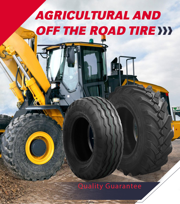 Customized Bias 10 Ply Durable Agricultural Tractor Tires for 11.2-24 Tractor Harvester