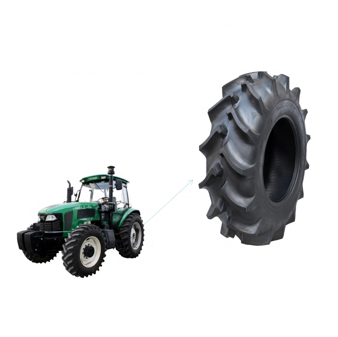 Customized Bias 10 Ply Durable Agricultural Tractor Tires for 11.2-24 Tractor Harvester