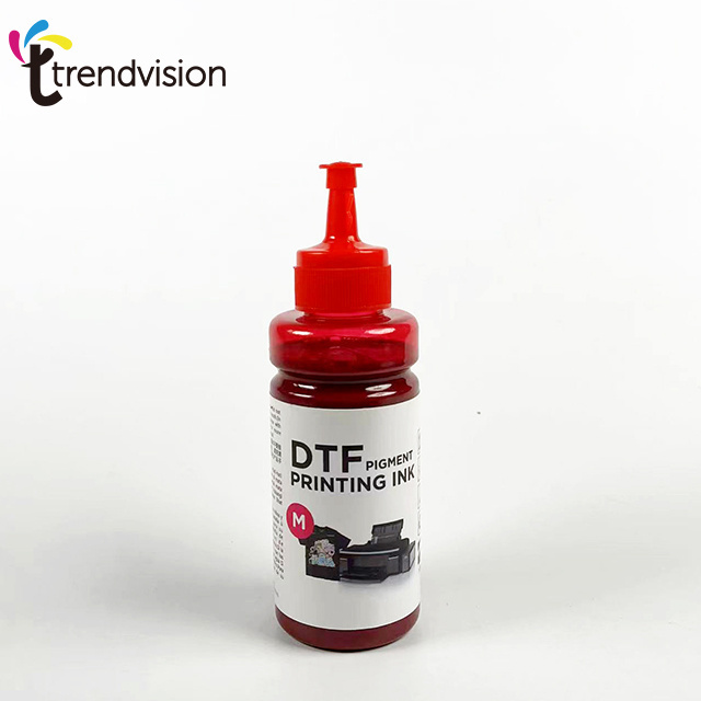 Trendvision Factory Price to Film White Ink Plastisol PIgment Digital Heat Transfer Printing DTF Ink For Epson Printer