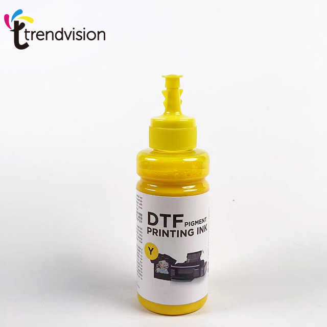 Trendvision Factory Price to Film White Ink Plastisol PIgment Digital Heat Transfer Printing DTF Ink For Epson Printer