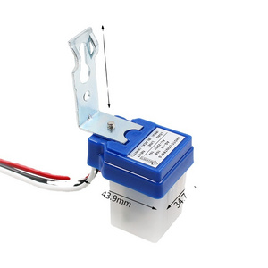 INKSON Automatic On Off Street Lamp Light Switch Controller DC AC 220V 50-60Hz 10A Photo Control Photocell Sensor Switch