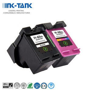 INK-TANK 60 XL 60XL Premium Remanufactured Color Ink Cartridge For HP Deskjet D2545 D2560 D2680 F2430 F4435 Printer