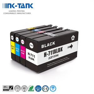 INK-TANK 711 XL 711XL Premium Color Compatible Inkjet Ink Cartridge For HP711 for HP Designjet T120 T520 Printer