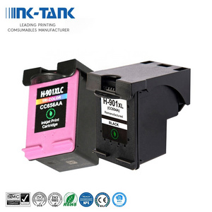 INK-TANK 901XL 901 XL Premium Remanufactured Color Inkjet Ink Cartridge for HP Officejet J4580 J4680 Printer