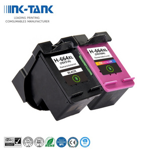 INK-TANK 664 XL 664XL Remanufactured Color Ink Cartridge Cartucho for HP664 for HP DeskJet Ink Advantage 2138 3635 3638 Printers