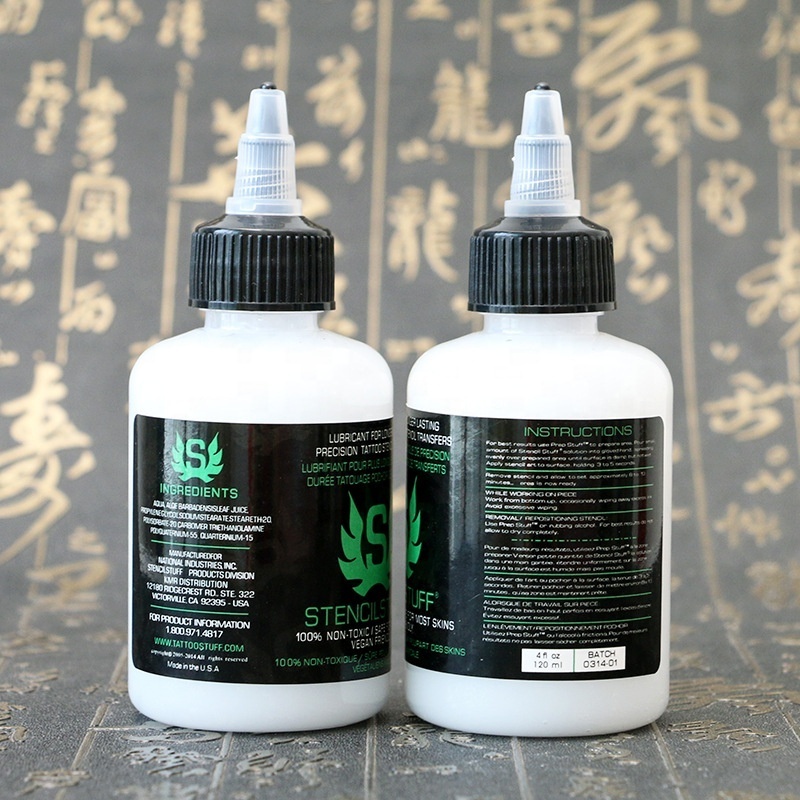 Low Price 120ml 4oz Non-toxic Tattoo Thermal Copier Machine Application Tattoo Stencil Stuff Magic Gel Transfer Cream