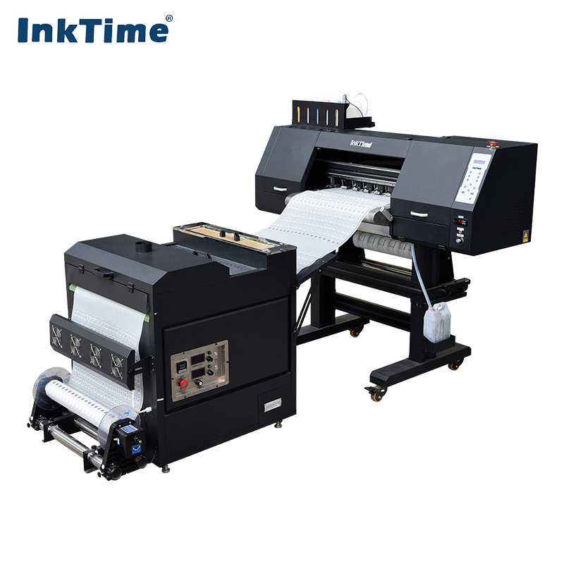 White Ink Direct To Film Printer Plastisol offset heat transfer inkjet Printing Machine 3200 DTF Printer With Shaker and Dryer