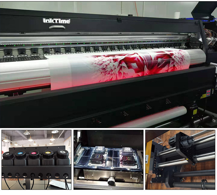 IT-E1601 High Quality Flex Banner Printing Machine Billboard Sign Printer Color Vinyl Car Sticker Digital Eco Solvent Printer