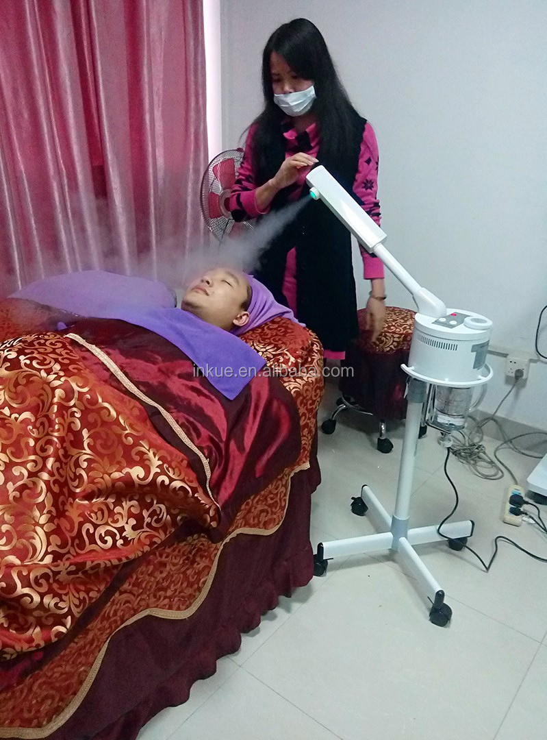 A-707 facial steamer vapozone aromatherapy/ soften cutin and promote nutriment absorbency ozone steamer with CE approval