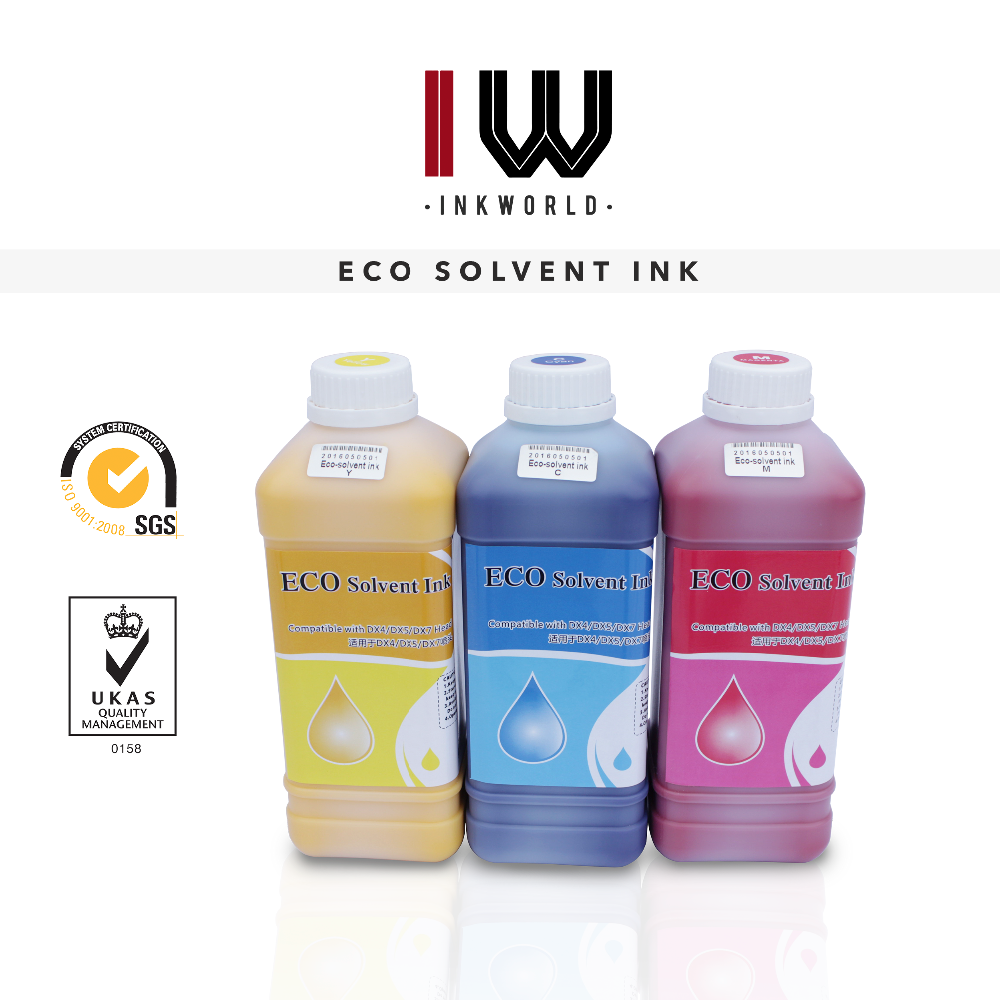 Buying in bulk wholesale dx4 eco solvent ink for mutoh valuejet 1604 flex banner printer