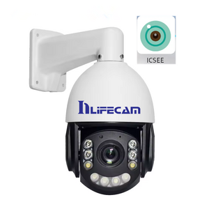 5 inch 4K 8MP Dual Light 30fps 30XOptical  ZOOM POE   Speed dome PTZ IP Camera  P2P SD 256GB CCTV  Camera XMEYE Pro app