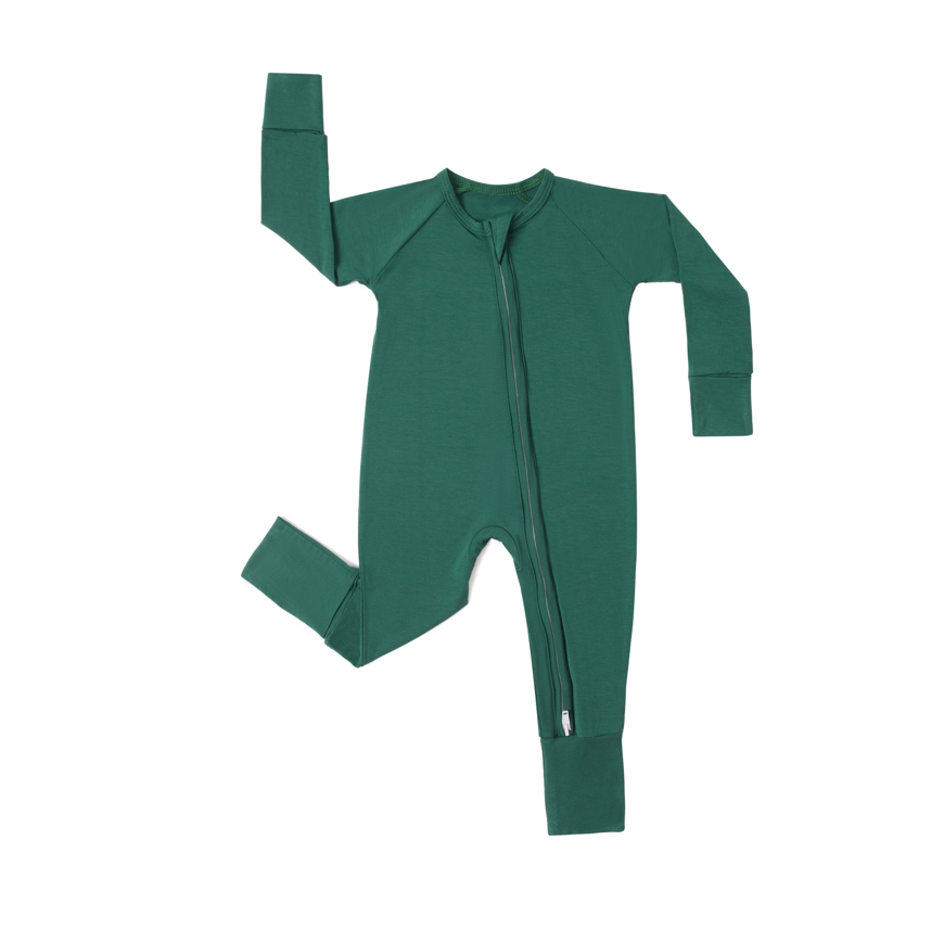 Wholesale High Quality Bamboo Zippers One-piece Pajama Baby Boy's Rompers