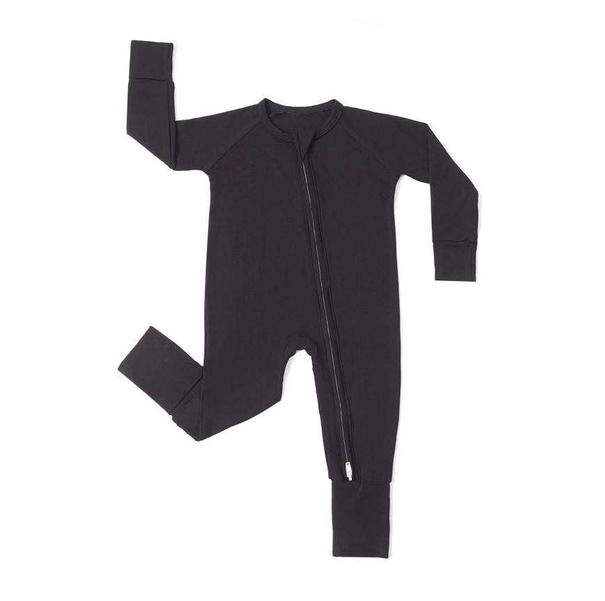 Wholesale High Quality Bamboo Zippers One-piece Pajama Baby Boy's Rompers