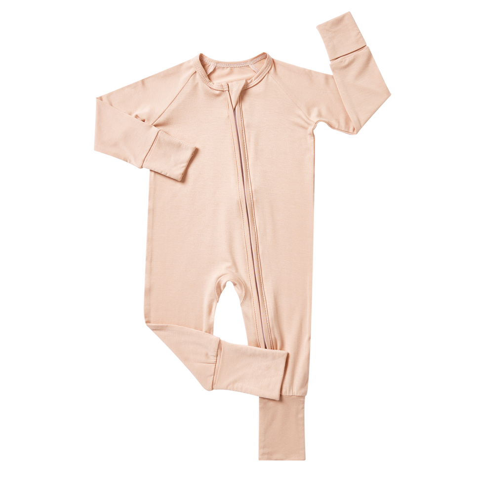 ropa de bambu Custom 95% Bamboo Rayon 5% Spandex Baby Onesie Romper Pajamas Clothes Bamboo Fabric Sleepwear Pajamas Clothing