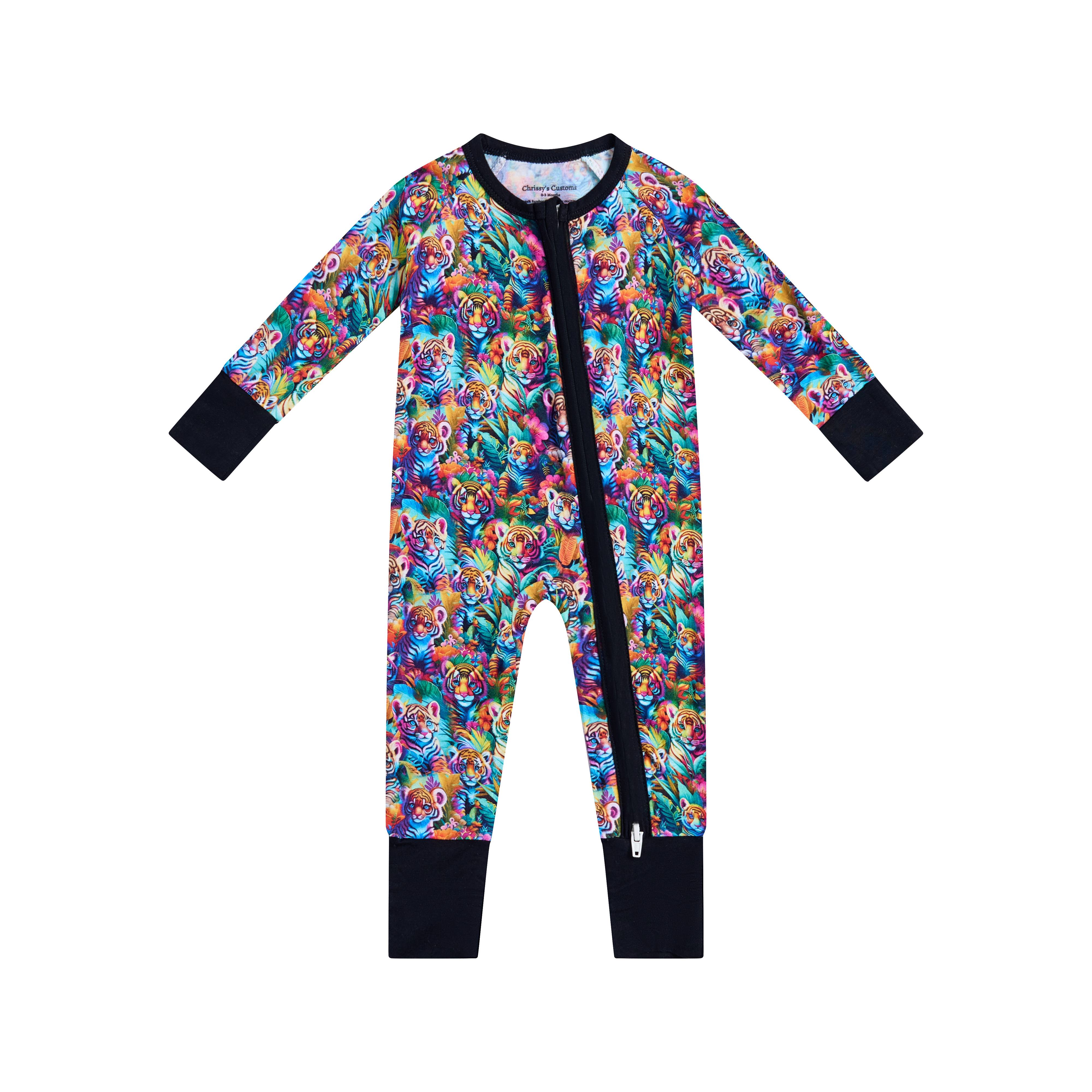 Custom Print Baby Infant Organic 95%  Bamboo 5% Spandex Onesie Rompers Clothes Toddler Kid Pajamas Sleepwear Clothing For Baby